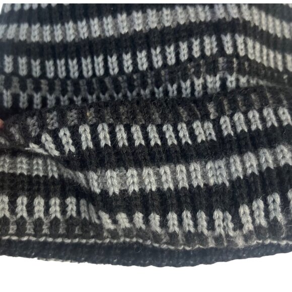All In Motion Striped Beanie Hat One Size Fleece Lined Warm Winter - Picture 6 of 6